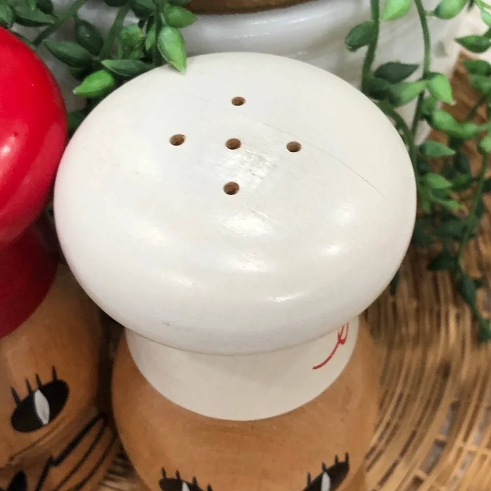 Vintage salt and pepper shakers